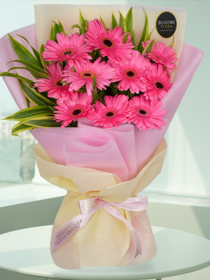 Yalikavak Flower Order - Pink Jerbera Bouquet