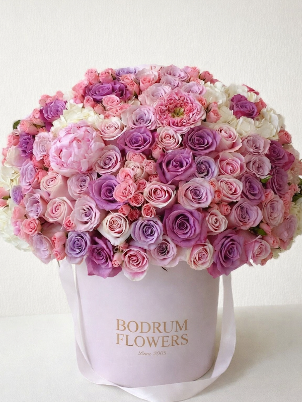  Yalıkavak Çiçekler - Aşkın Tonları Kutusu